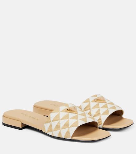 Prada Geometric jacquard sandals - Prada - Modalova