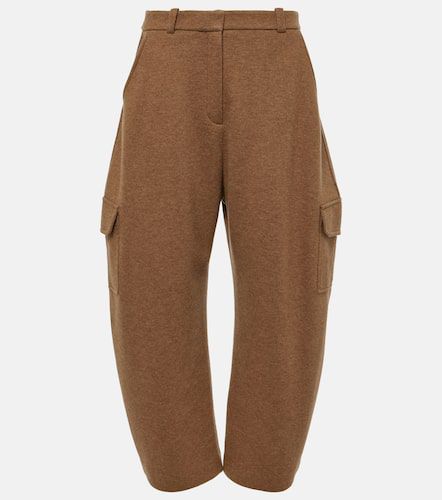 Mid-rise cashmere-blend wide-leg pants - Loro Piana - Modalova