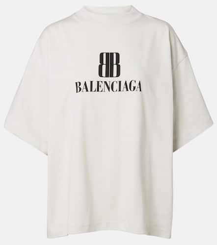 Balenciaga T-shirt en coton à logo - Balenciaga - Modalova