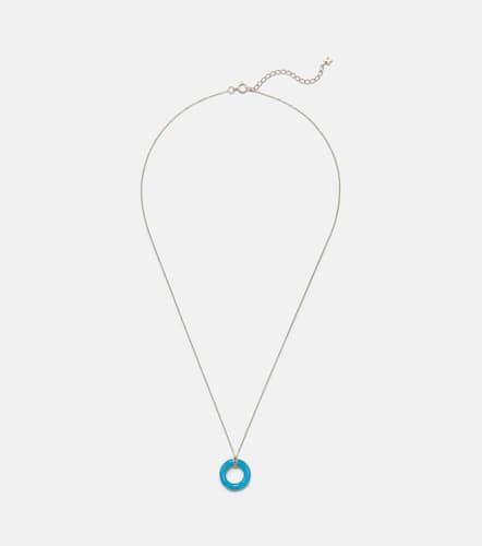 Kt pendant necklace with turquoise - Mateo - Modalova
