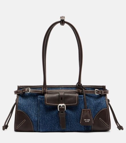 Bonnie Medium denim shoulder bag - Prada - Modalova