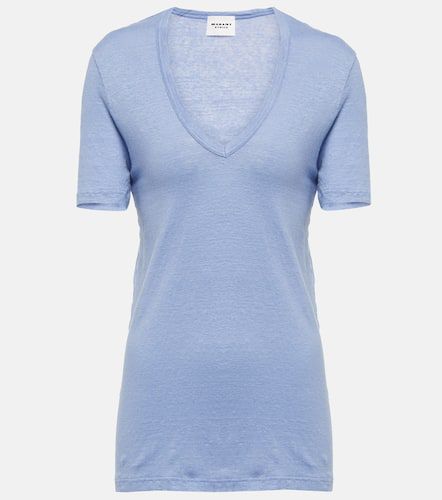 Camiseta Kranger en punto fino de lino - Marant Etoile - Modalova