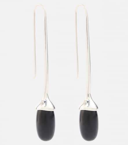 Ohrringe Long Dripping Stone aus Sterlingsilber mit Onyx - Sophie Buhai - Modalova