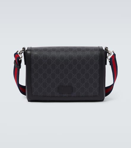 Gucci Messenger Bag GG mit Leder - Gucci - Modalova