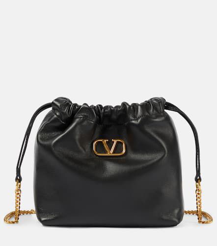 VLogo Signature Mini leather pouch - Valentino Garavani - Modalova