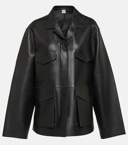 Toteme Leather jacket - Toteme - Modalova