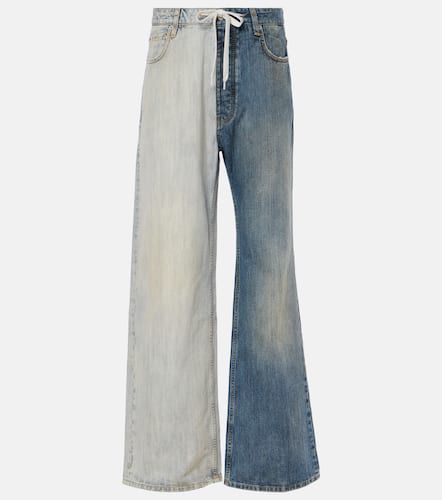 Jeans anchos Fifty-Fifty de tiro bajo - Balenciaga - Modalova