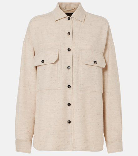 Jenna wool-blend tweed overshirt - Loro Piana - Modalova