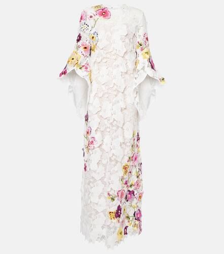 Floral lace kaftan - Oscar de la Renta - Modalova