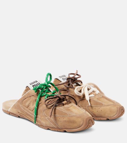 X New Balance 530L suede mules - Miu Miu - Modalova