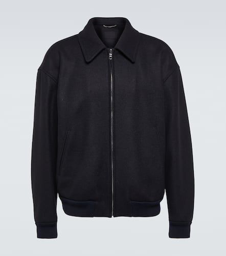 Wool-blend bomber jacket - Dolce&Gabbana - Modalova