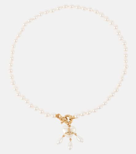 Collana Sheryl placcata in oro con perle bijoux - Vivienne Westwood - Modalova