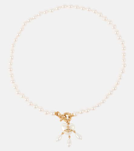Collar Sheryl bañado en oro con perlas sintéticas - Vivienne Westwood - Modalova