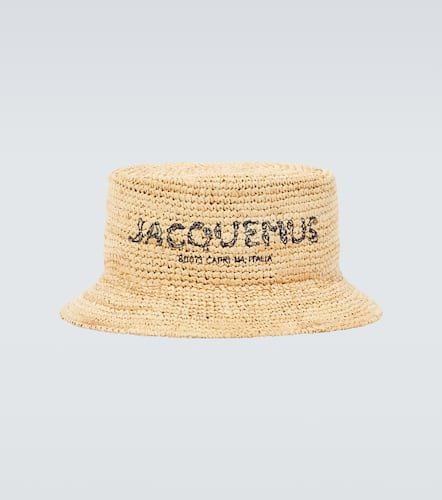 Le Bob Pesco raffia bucket hat - Jacquemus - Modalova