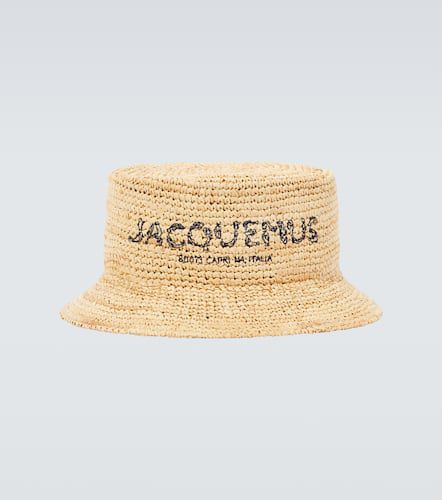 Le Bob Pesco raffia bucket hat - Jacquemus - Modalova