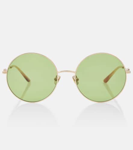 VLogo oversized round sunglasses - Valentino - Modalova