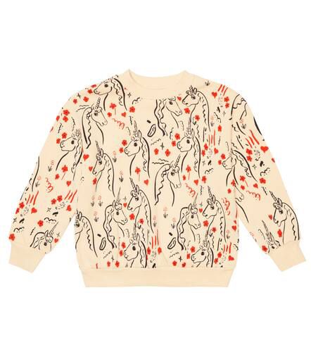 Pullover in jersey di cotone con stampa - Mini Rodini - Modalova