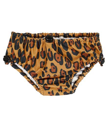 Pantaloni con stampa leopardata - Mini Rodini - Modalova