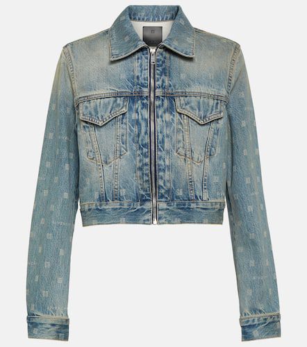 Givenchy 4G cropped denim jacket - Givenchy - Modalova