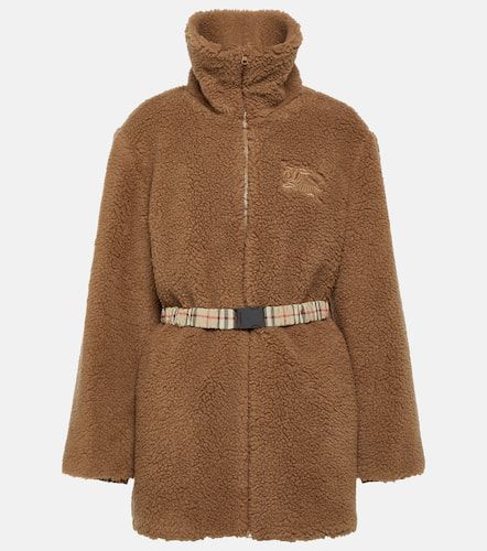 EKD wool-blend fleece jacket - Burberry - Modalova