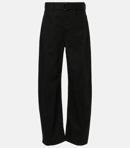 Twisted mid-rise wide-leg jeans - Lemaire - Modalova