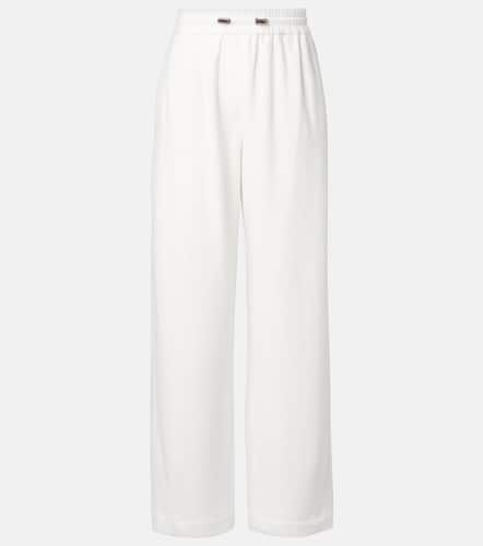 Gerade Hose aus einem Baumwollgemisch - Brunello Cucinelli - Modalova