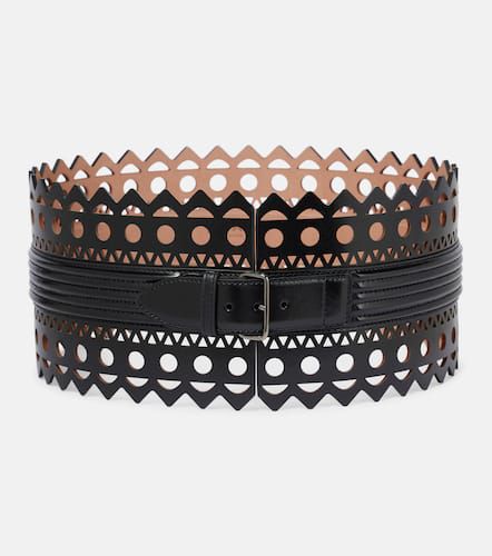 AlaÃ¯a Leather corset belt - Alaia - Modalova
