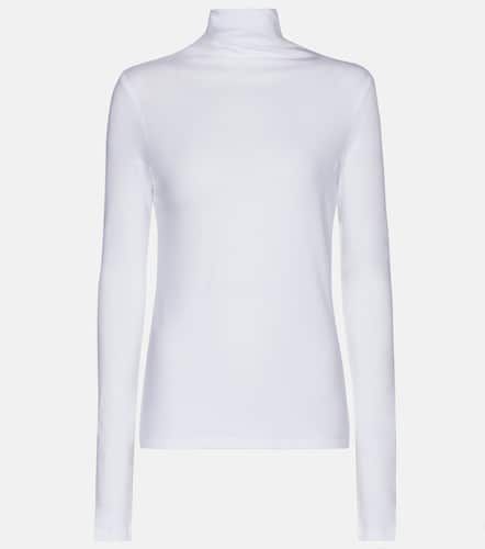 Essentials jersey de algodón cuello alto - Vince - Modalova