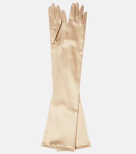 X Kim long satin gloves - Dolce&Gabbana - Modalova