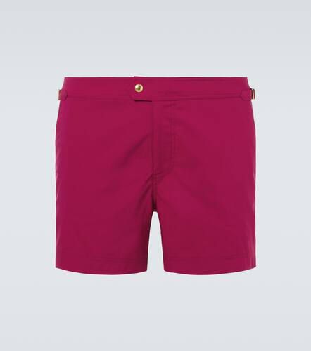 Tom Ford Badeshorts aus Popeline - Tom Ford - Modalova