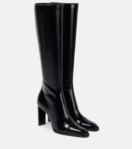 Botas altas Venetia 95 de piel - Saint Laurent - Modalova