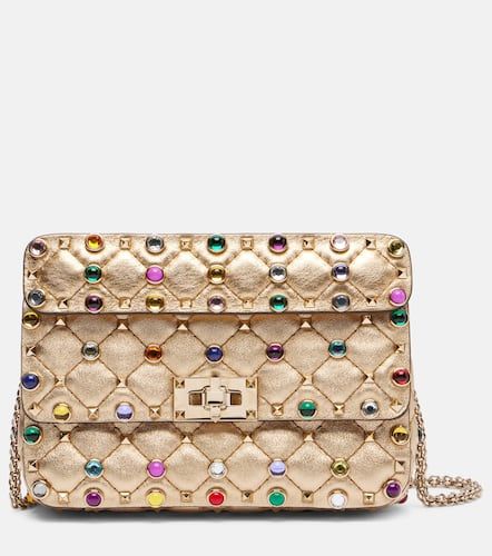 Borsa a tracolla Rockstud Spike Small in pelle - Valentino Garavani - Modalova