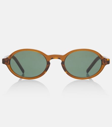 Monogram oval sunglasses - Saint Laurent - Modalova