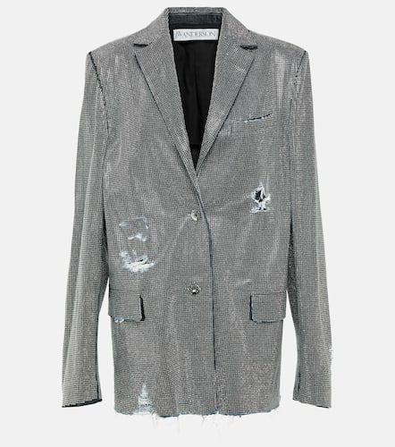 Embellished single-breasted blazer - JW Anderson - Modalova