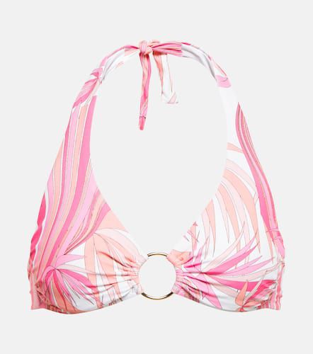 Brussels printed halterneck bikini top - Melissa Odabash - Modalova