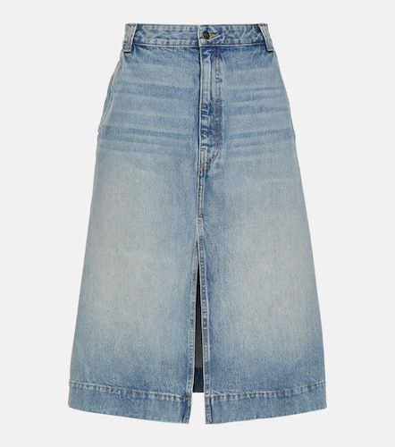 Khaite Charlene denim midi skirt - Khaite - Modalova