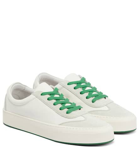 Marley suede-paneled leather sneakers - The Row - Modalova