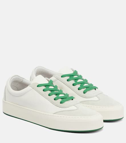 Marley suede-paneled leather sneakers - The Row - Modalova