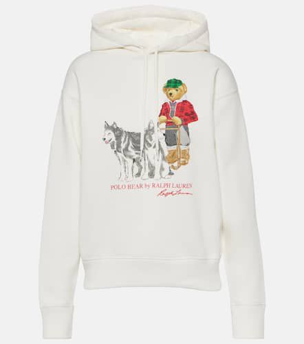 Printed cotton-blend hoodie - Polo Ralph Lauren - Modalova