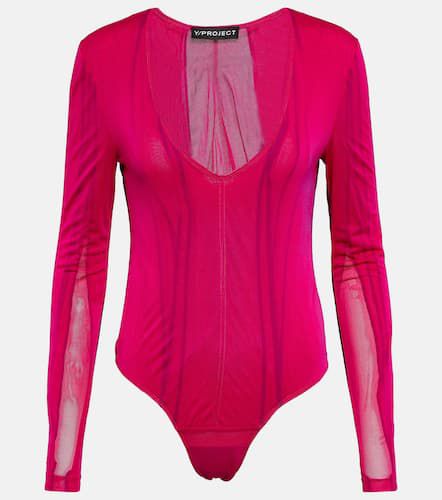 Y/Project Semi-sheer bodysuit - Y/Project - Modalova