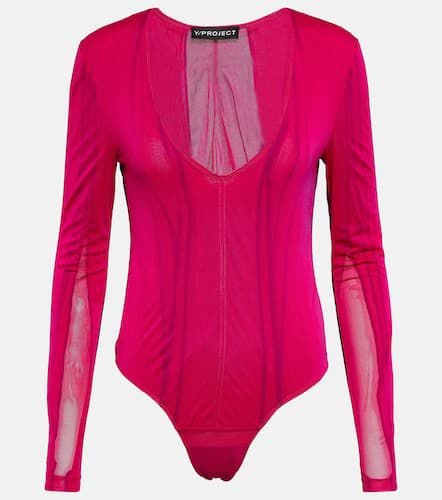 Y/Project Semi-sheer bodysuit - Y/Project - Modalova