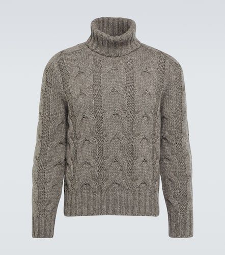 Cable-knit wool-blend sweater - Tom Ford - Modalova