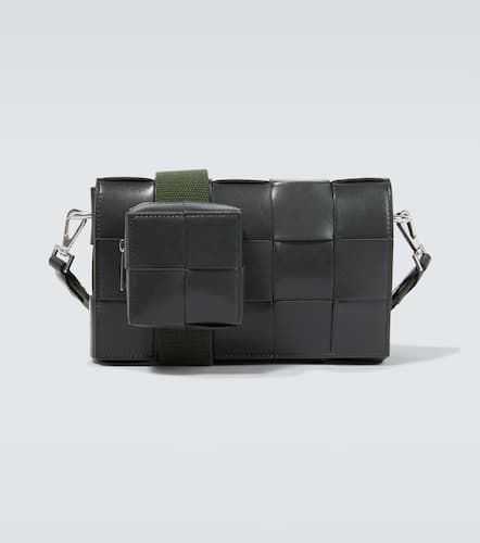 Cassette leather crossbody bag - Bottega Veneta - Modalova