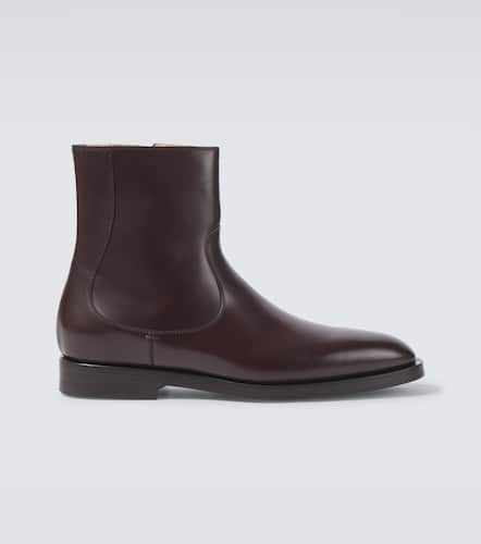 Ankle Boots aus Leder - Brunello Cucinelli - Modalova