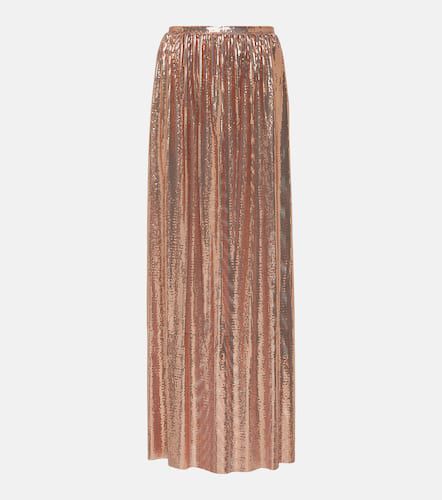 Falda larga de malla metalizada - Rabanne - Modalova