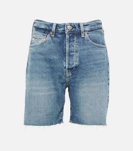 Shorts de denim de tiro alto - AG Jeans - Modalova