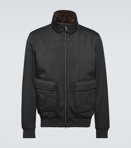 Herno Bomberjacke aus Wolle - Herno - Modalova