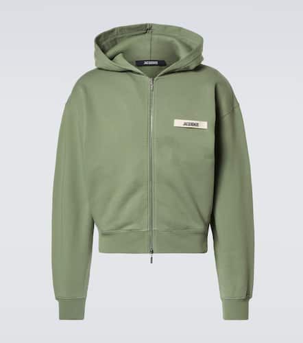 Kapuzenjacke Le Hoodie Gros Grain Zippé aus Baumwolle - Jacquemus - Modalova