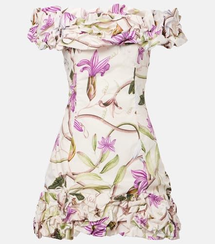 Robe Jardin Mutisia en coton à fleurs - Agua by Agua Bendita - Modalova