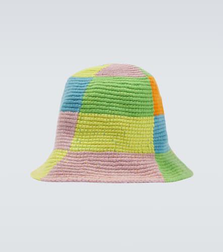 Crochet cashmere bucket hat - The Elder Statesman - Modalova